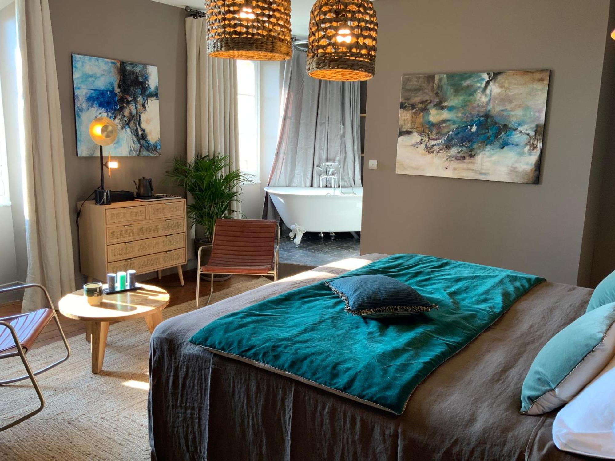 La Bastide Des Grands Chenes Bed & Breakfast Льомбеск Стая снимка
